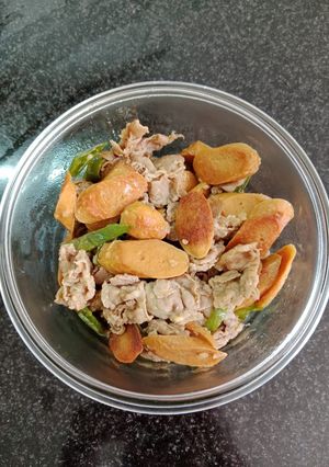 Foto resep Cah Daging Sapi Cabe Hijau