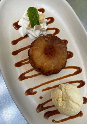 Une photo de Renversé à l’ananas au caramel beurre salé
