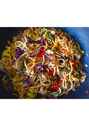 A picture of Vegetable Teriyaki Noodle Bowl.
