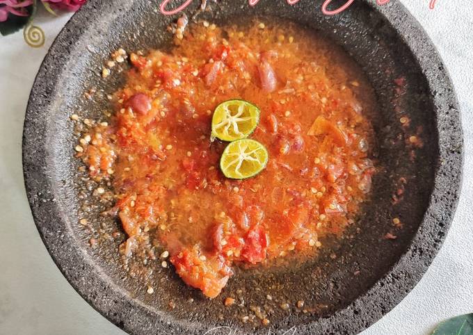 Cara membuat 286. Sambal Seruit Khas Lampung Cara membuat 286. Sambal Seruit Khas Lampung
