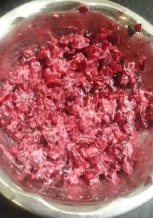 A picture of Beetroot salad.
