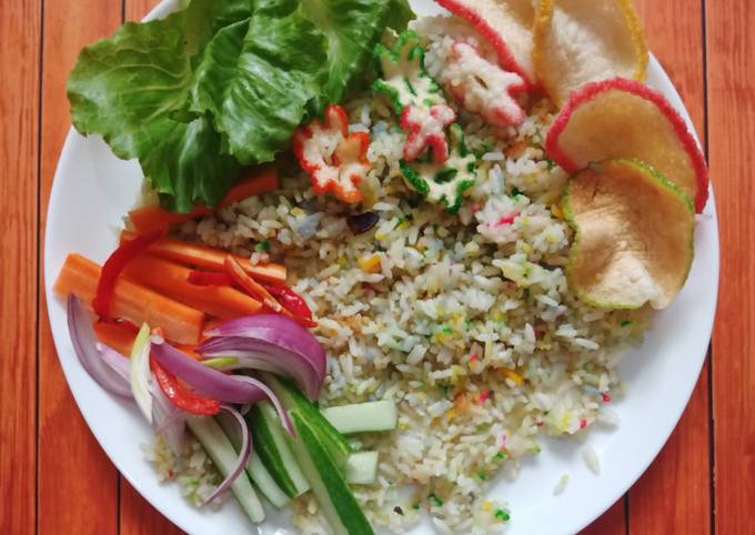 Nasi Hujan Panas Pelangi 🌈 / Rainbow rice 🌾