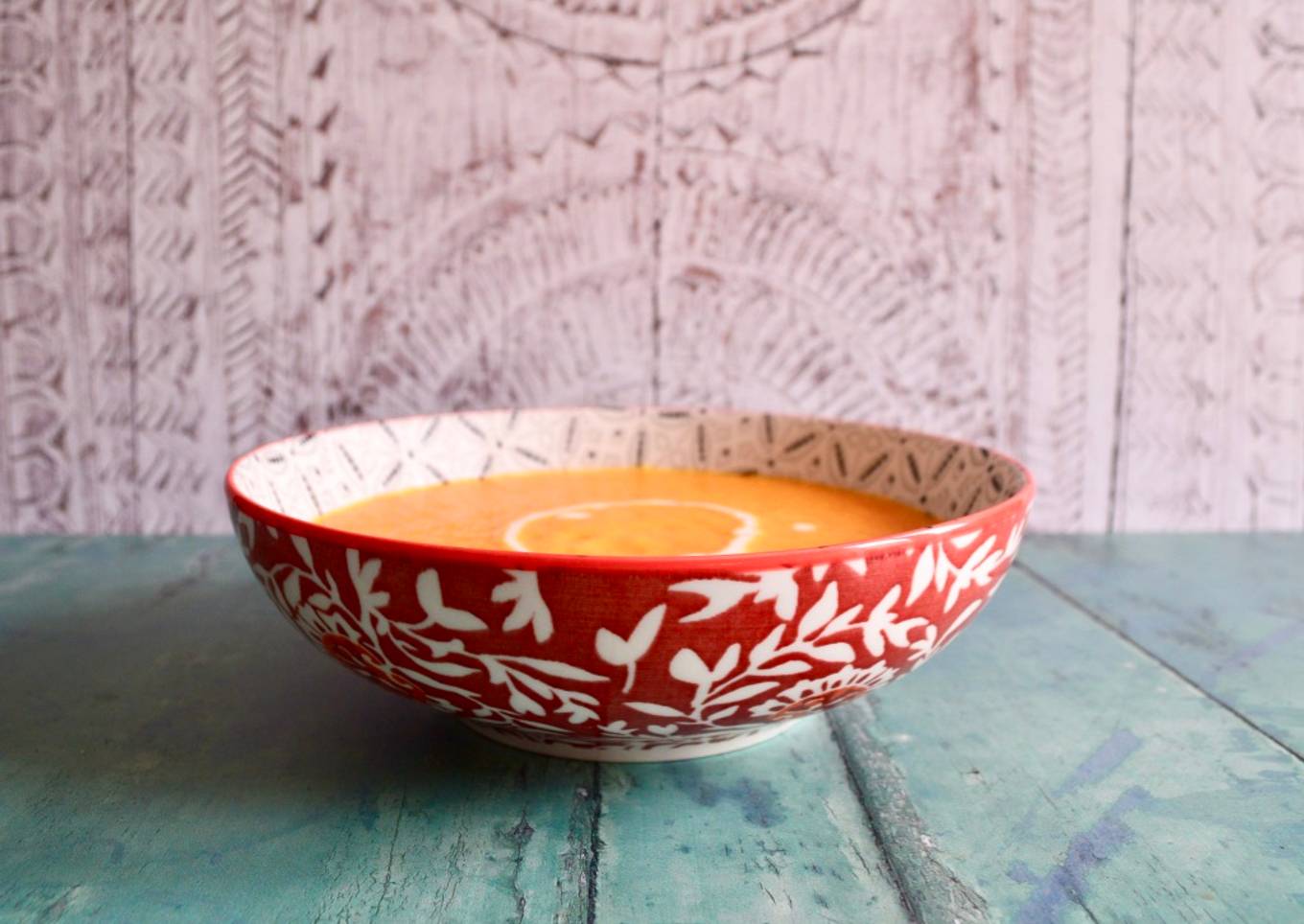 Carrot and ginger soup