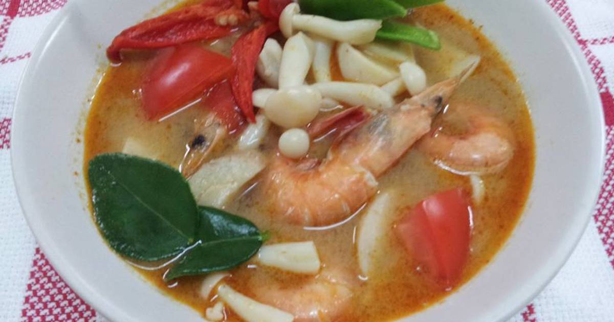 冬阴 Tom Yam 汤食譜與作法by Tami Cookpad