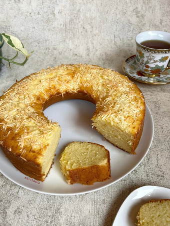 Cara Buat Cake Tape Keju Panggang Untuk Pemula