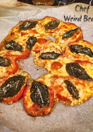 A picture of Roasted Caprese Salad.