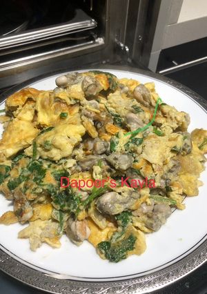 Foto resep Dadar Telur Kerang Tiram