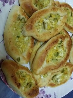 صورة لوصفة قوارب الدجاج بالجبنة