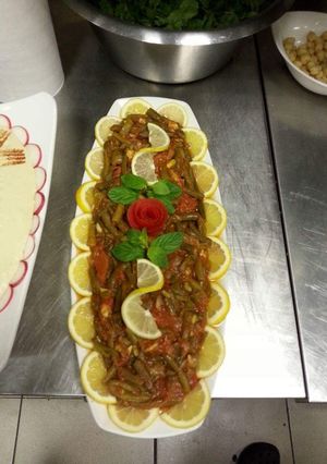 صورة لوصفة لوبية بالزيت