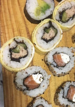 Una foto de Sushi