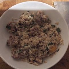 A picture of Turkish Lamb Pilau.