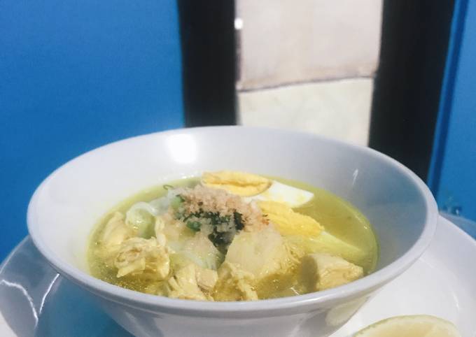 7. Soto Ayam Lamongan Si Pemalas