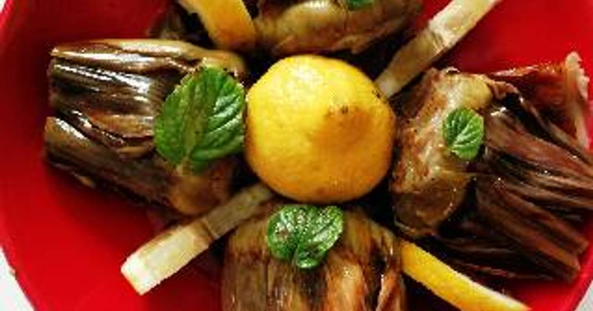 Ricetta Carciofi alla romana di Raffaele Covito Cookpad