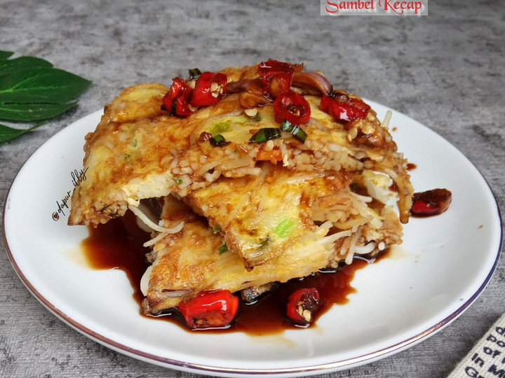 Langkah Mudah untuk Menyiapkan Omelet Bihun Beras Sambel Kecap Anti Gagal
