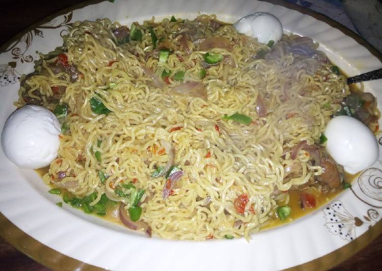 Recipe of Great My hot/pepper indomie | So Great Food Recipe From My Kitchen