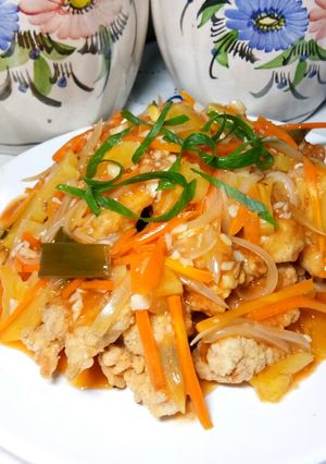 Foto resep Ayam Asam Manis