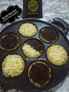 Foto resep Martabak Manis Mini (Adonan tanpa didiamkan)
