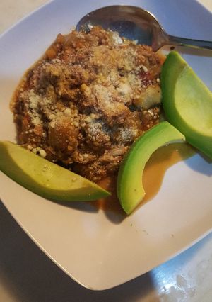 Una foto de Berenjenas guisadas
