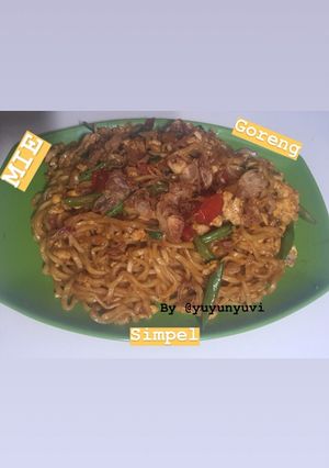 Foto resep Mie goreng simpel