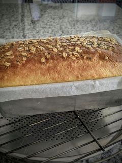 Una foto de Pan molde casero