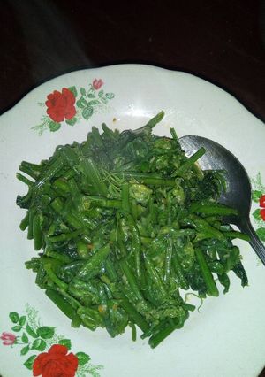 Foto resep Oseng daun labu cina