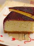 Ricotta Cheesecake with Blueberry Glaze