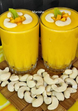 A picture of Cashews Mango Milkshake.
