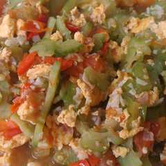 Foto resep Cah Pare Telur