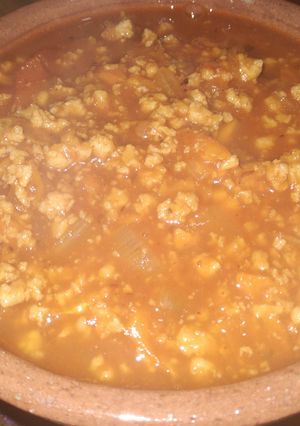 Una foto de Salsa boloñesa vegana