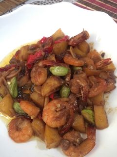 Foto resep Oseng udang pete