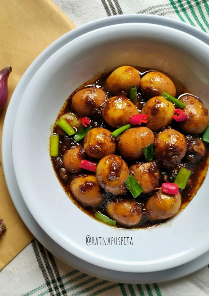 Foto resep Telur Puyuh Bumbu Kecap