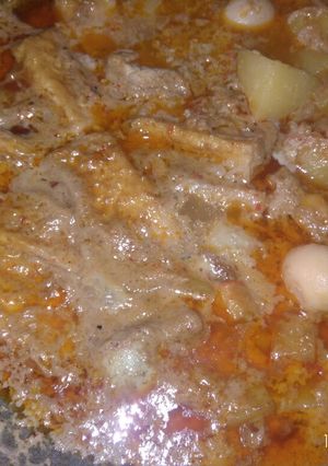 Foto resep Tahu kentang telur puyuh kuah santan