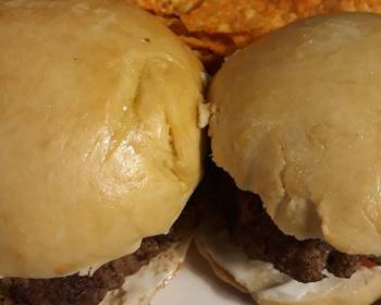 The New Way Cooking Recipe Burger on a Bun Practical Delicious