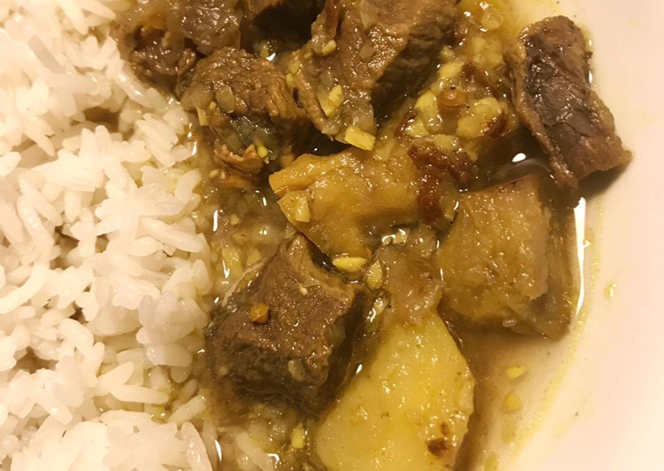 Soto daging mudah segar