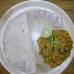 Karele chane ki daal A picture of Karele chane ki daal.