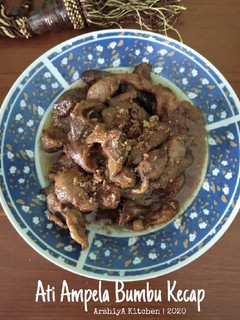 Foto resep Ati Ampela Bumbu Kecap