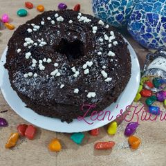 A picture of Dark Chocolate Bundt Cake.