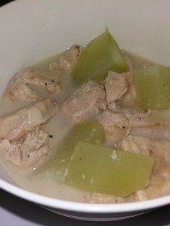 Foto resep MPASI: Lodeh Ayam Tempe Labu Siam