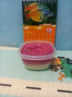 Foto resep Puding Susu Buah Naga