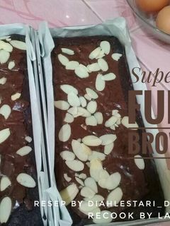 Foto resep Super Easy Fudgy Brownies