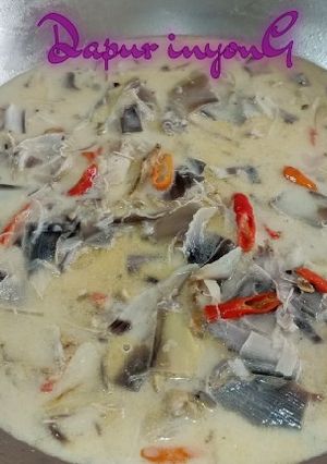 Foto resep Lodeh jantung pisang