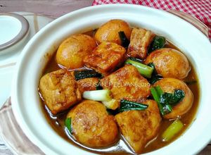 Foto resep Semur tahu telur
