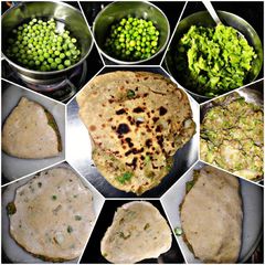A picture of Samosa parathas.