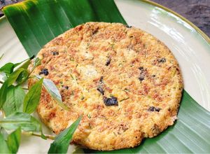 Hình của món Chả chay rong biển.