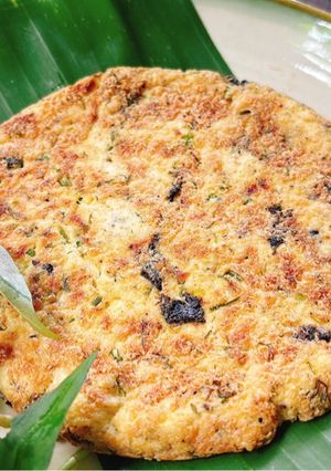 Hình của món Chả chay rong biển.
