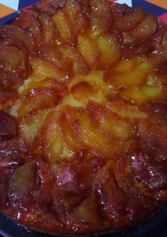 Una foto de Torta de manzana caramelizada 🇺🇾