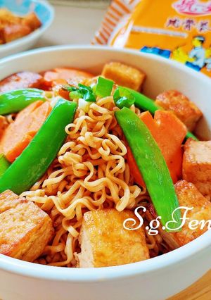 肉骨茶豆腐麵 的食譜成品照片