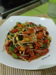 Foto resep Tumis Ale, Daun & Kulit Melinjo