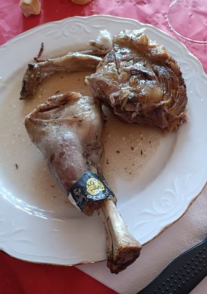 Una foto de Cordero Asado