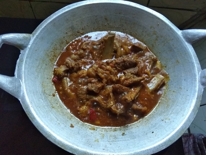 Resep Krengsengan daging kambing pedas manis 😋, Lezat Sekali